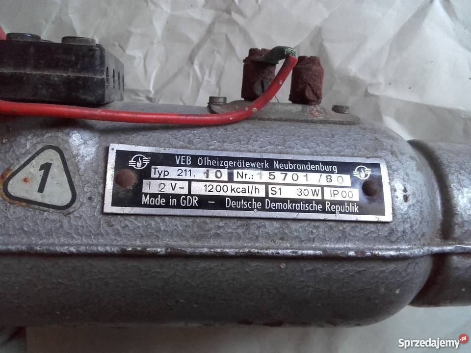 Webasto Ogrzewanie Trabant DDR NRD Sprzedam osobowe Kwidzyn sprzedam