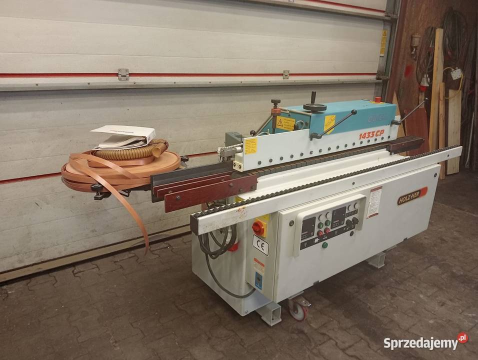 Okleiniarka HolzHer 1402 TRIM Biznes i Przemysł Wejherowo