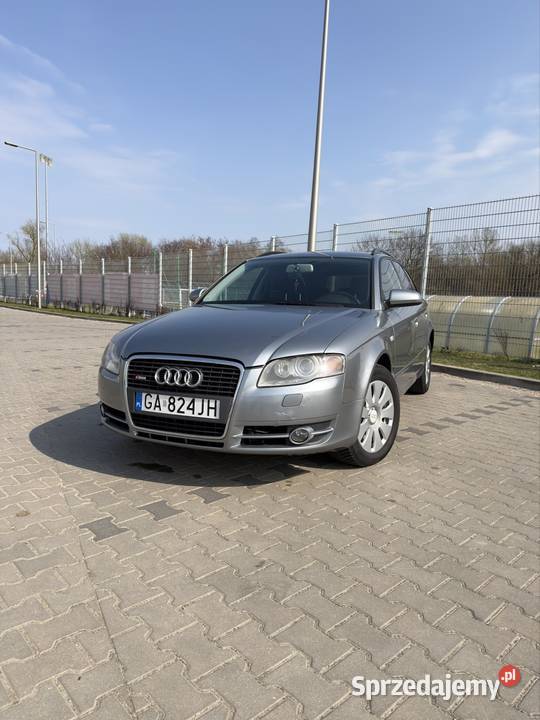 Samochód Audi A4 B7 2006 25 TDI 163 BDG przebieg A4 Płock