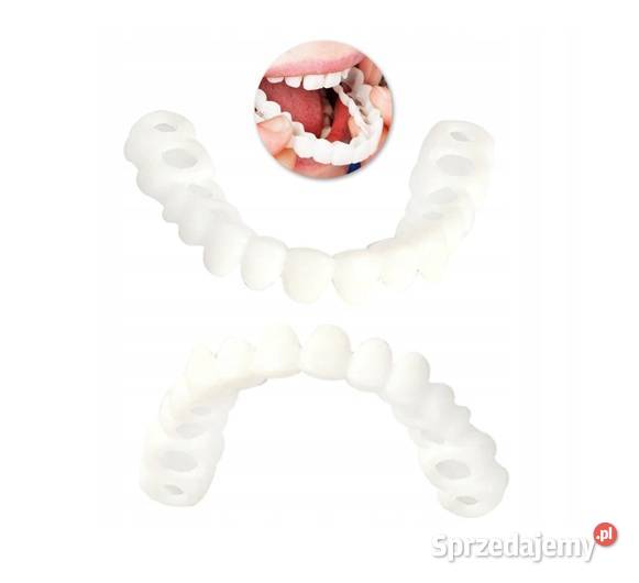 2xSZTUCZNE ZĘBY TYMCZASOWE KOSMETYCZNE NAKŁADKI Warszawa