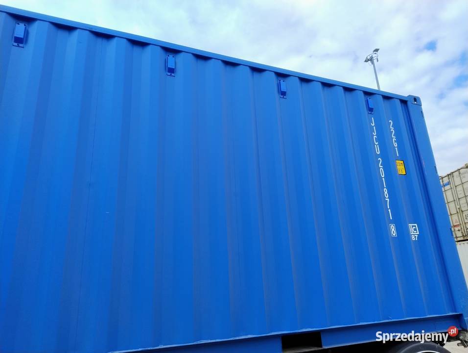Kontener magazynowy transportowy morski 20 DV śląskie Pyrzowice sprzedam