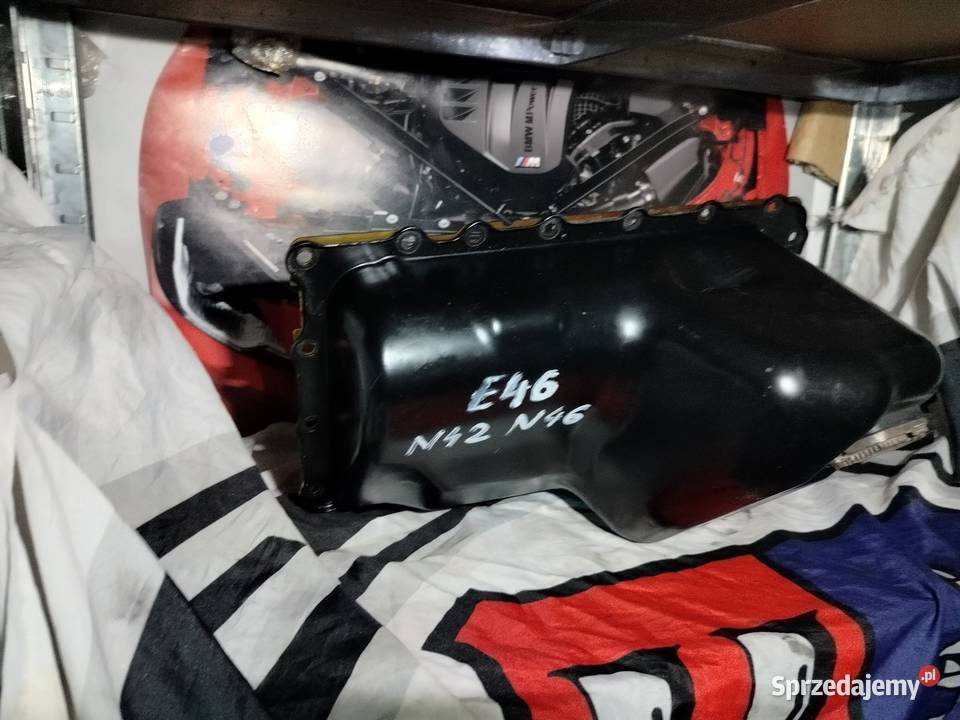 Bmw e46 miska olejowa silnika n42n46 valvetronic łódzkie Aleksandrów Łódzki
