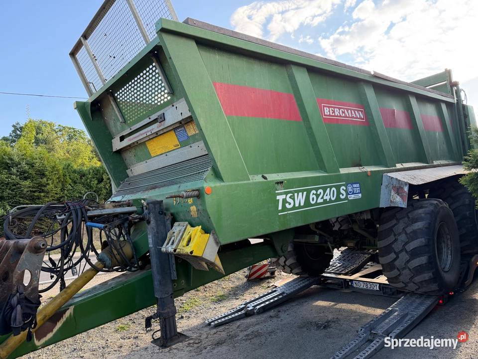 Rozrzutnik obornika wapna Bergmann TSW 6420 S Nowa Ruda