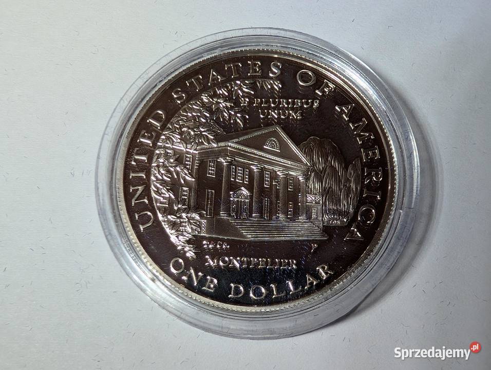 Kolekcja Srebrnych Dolarów USA 12 PROOF Piła