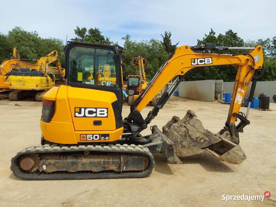Minikoparka JCB 50 Z2 2023r 1500mtg waga 5 ton Ryżki sprzedam