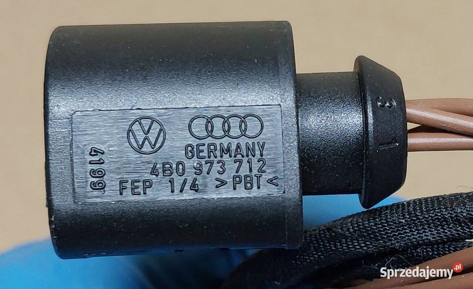 KOSTKA ZŁĄCZE WTYK 4 PIN VAG 4B0973712 4x1.5 Mielęcin - Sprzedajemy.pl