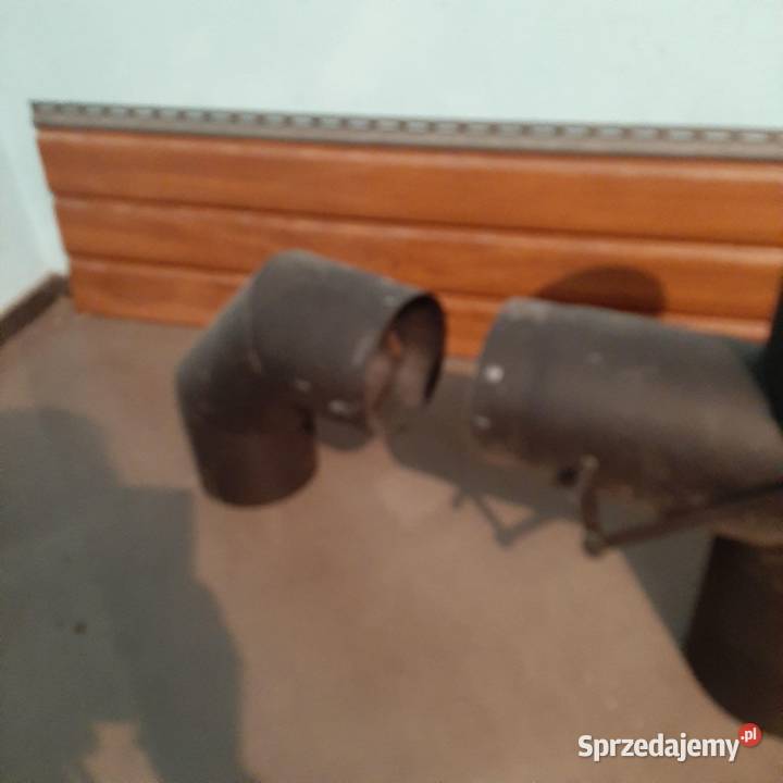 przyłącze spalinowe kotła CO z kominem Różan