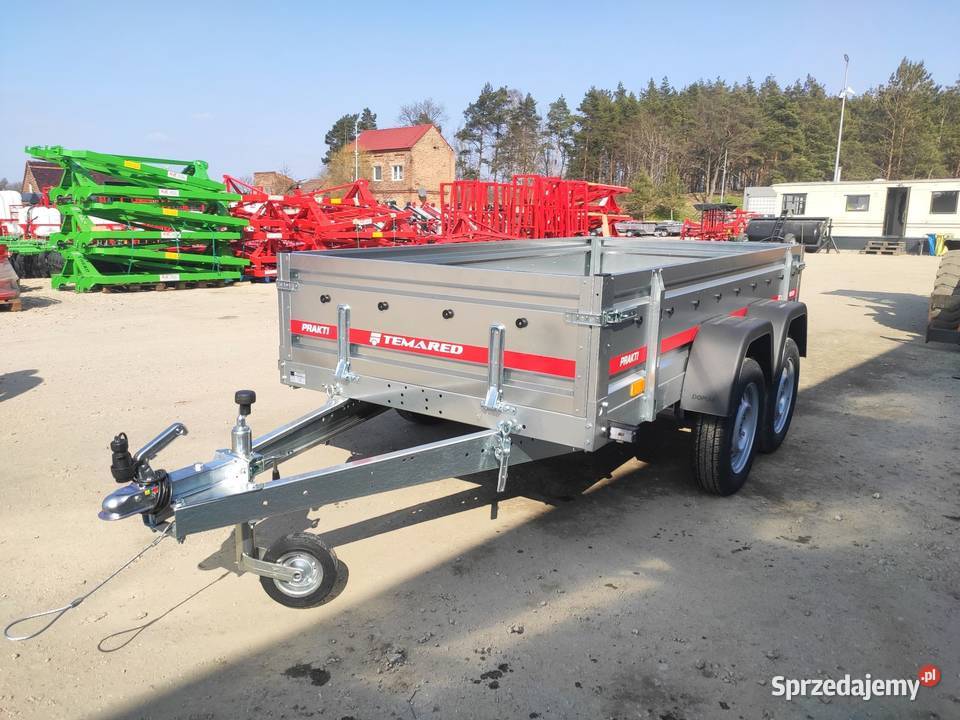 Przyczepka samochodowa Temared PRAKTI 26122 burtowe wielkopolskie Poznań