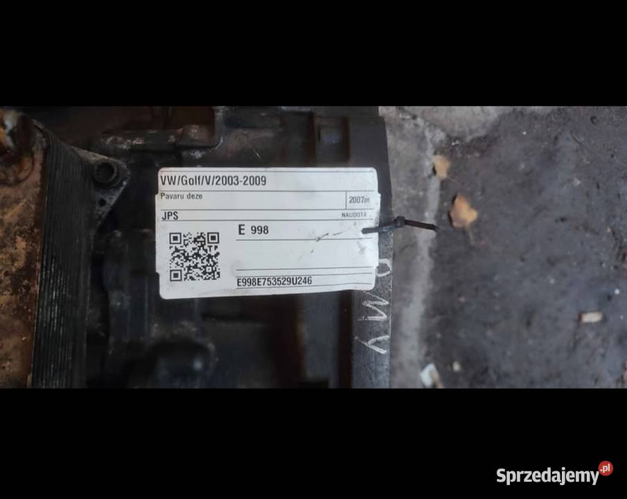 Automatyczna skrzynia biegów DSG JPS Volkswagen Wrocław