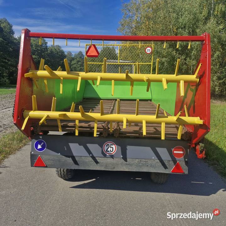 Rozrzutnik obornika warfama polmot tandem 6 ton wielkopolskie Małgów