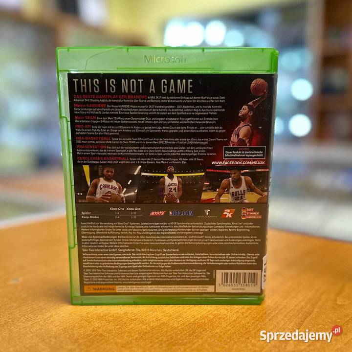 Gra na Xbox One NBA 2k17 Elbląg