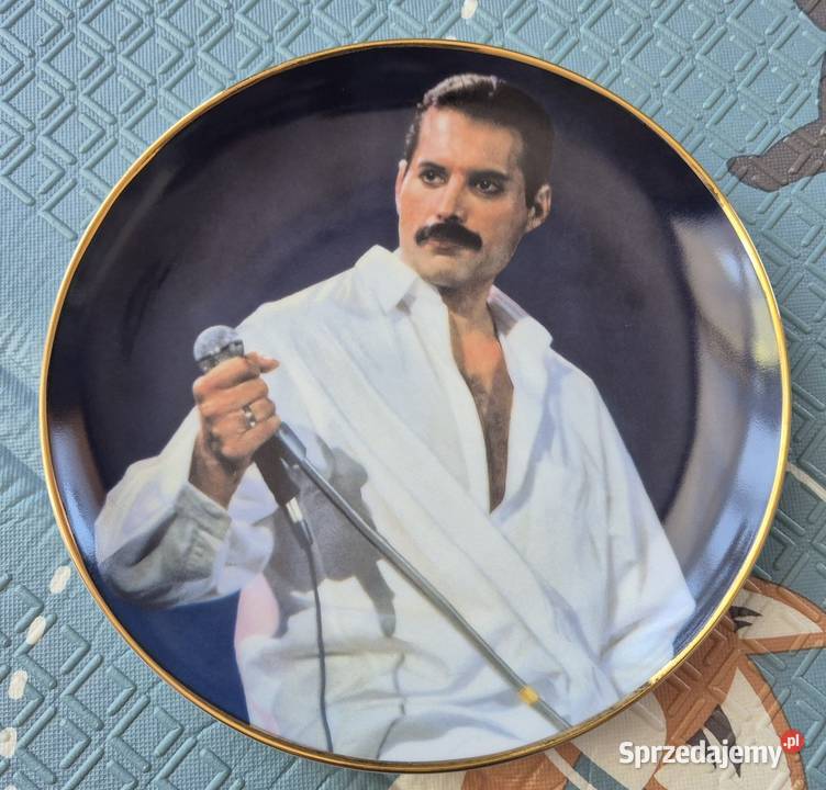 Talerze kolekcjonerskie Freddie Mercury Danbury pomorskie Gdańsk