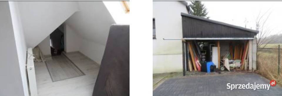 Syndyk sprzeda dom z działką niższa