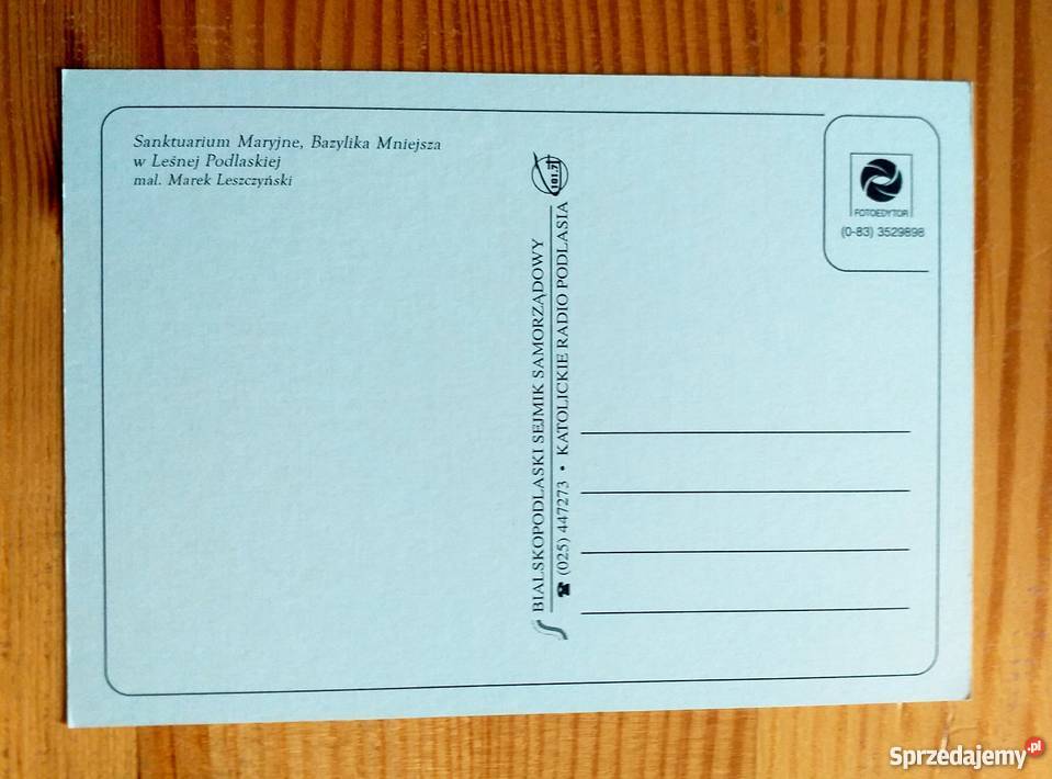 BAZYLIKA MNIEJSZA SANKTUARIUM MARYJNE W LEŚNEJ sprzedam