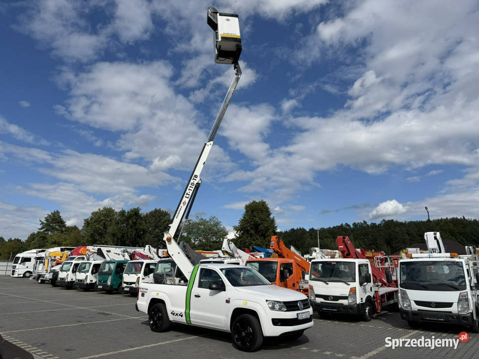Volkswagen Amarok Podnośnik Koszowy 4x4 11m centralny zamek Widełki