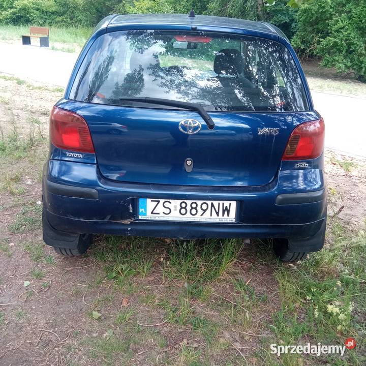 Toyota Yaris 14 diesel 2003 klimatyzacja diesel Samochody osobowe Szczecin