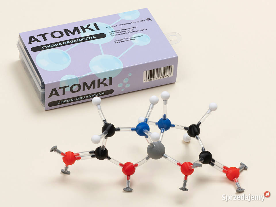 Modele atomów CHEMIA ORGANICZNA zw kompleksowe Warszawa