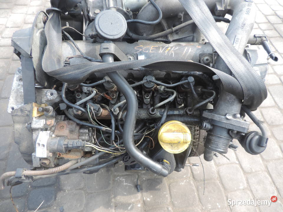 SILNIK RENAULT SCENIC 2 19 DCI SILNIK F9A Rok produkcji 2004 Silniki i osprzęt Nowy Sącz sprzedam