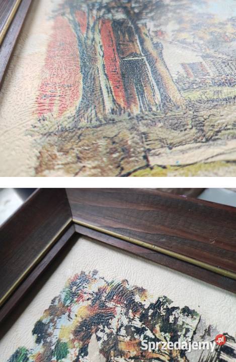 Arthur Kaplan Travis obraz pejzaż ramka ulica świętokrzyskie Kielce sprzedam