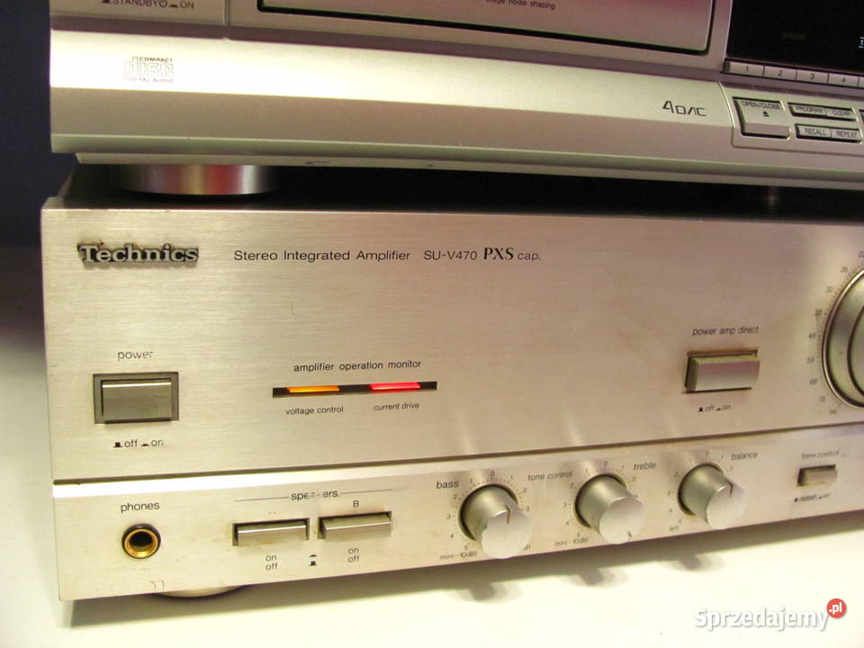 Odtwarzacz CD Technics i wzmacniacz Technics sprzedam
