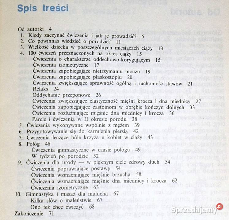 Ćwiczenia gimnastyczne kobiet oczekujących B Chełm sprzedam
