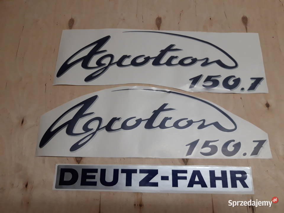 Naklejki DEUTZFARH Agrotron 265 1501 200 120 106 Pozostałe Wola Wiewiecka sprzedam