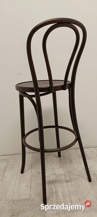 hoker krzesło barowe wysokie buk gięty Radomsko