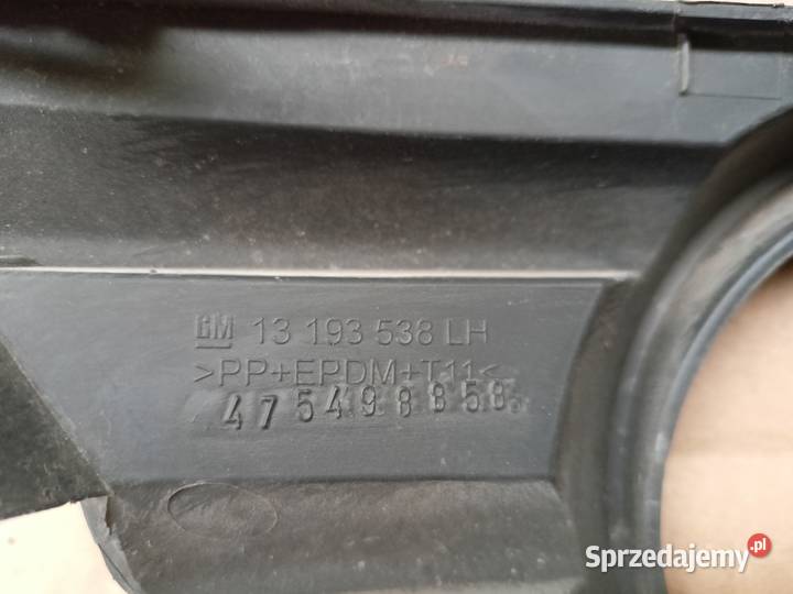 Opel Meriva A lift kratka zderzaka lewa Czechy