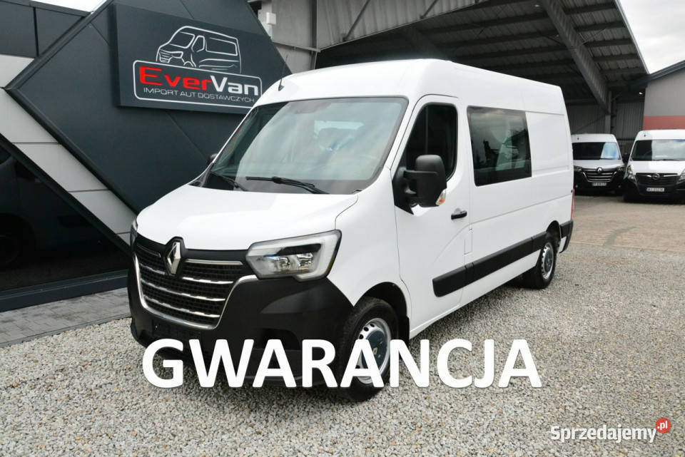 Renault Master średniak 7 osobowy brygadówka wspomaganie kierownicy Warszawa
