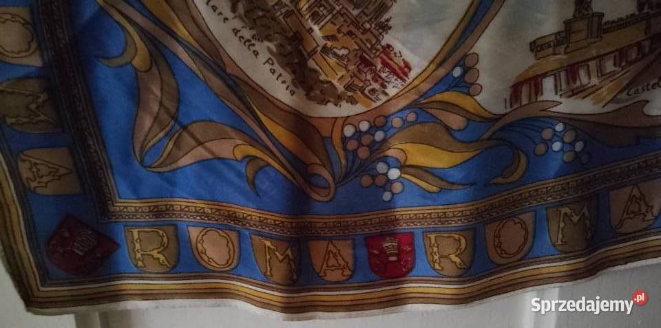 Apaszka z motywami Rzymu Nakło nad Notecią sprzedam