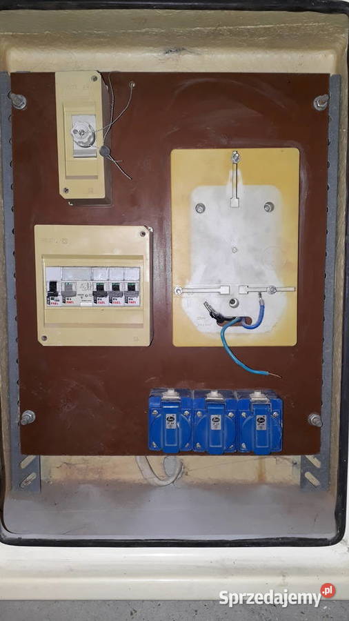 Rozdzielnia elektryczna na budowę