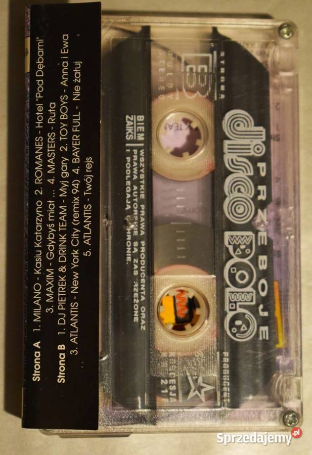 The Best of Disco Polo Vol 2 kaseta z lat 90 kujawsko-pomorskie Chełmno