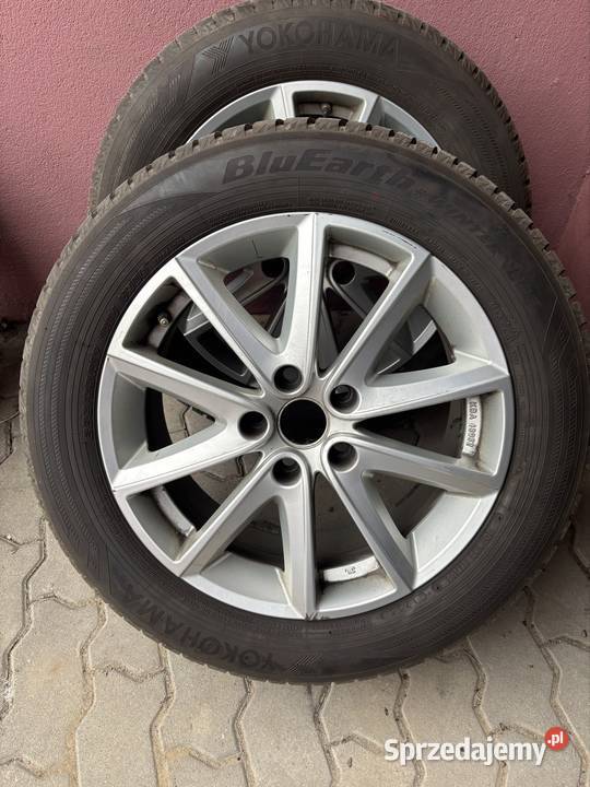 Felgi aluminiowe 17 5x1143 opony zimowe Yokohama Wrocław sprzedam
