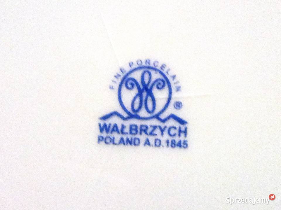Zastawa stołowa Wałbrzych niekompletna biały Legionowo