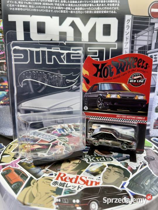 Hot Wheels RLC 1993 Ford Mustang Cobra R BOX 23 Zabawki dolnośląskie Wrocław