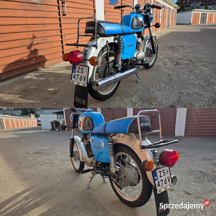 MZ TS 150 dużo części Szczecin sprzedam