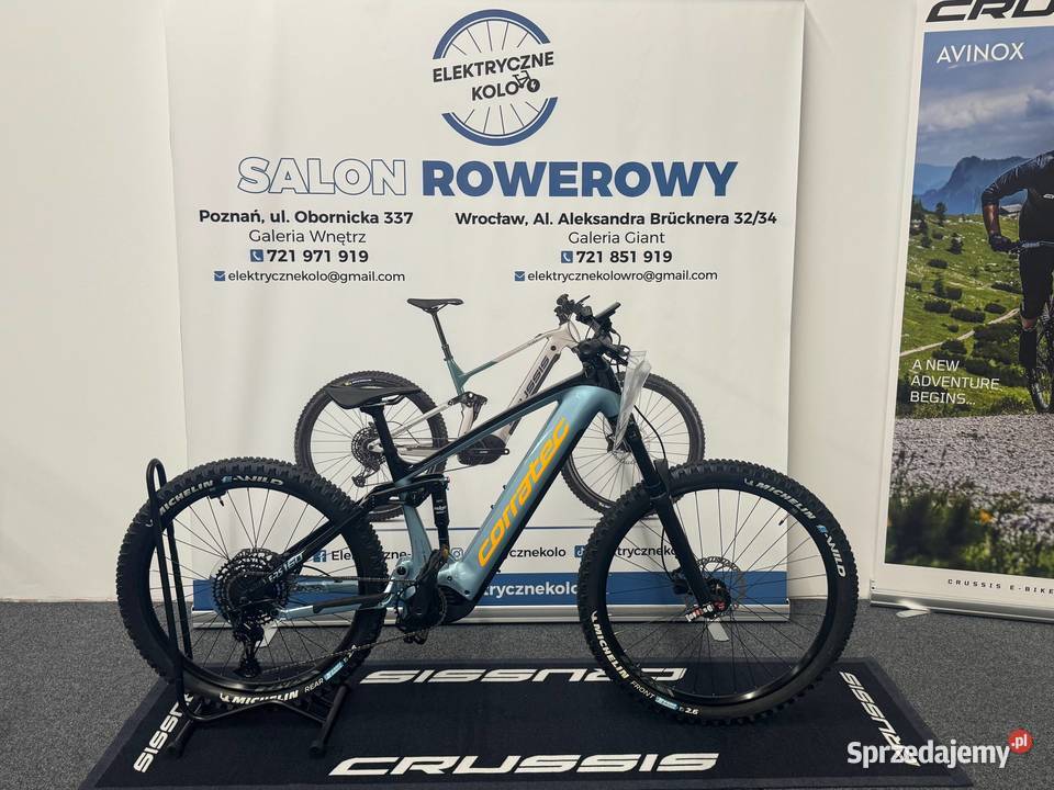 Rower elektryczny eMTB Full Corratec EPower Wrocław sprzedam