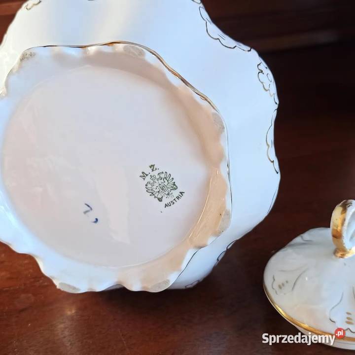 SecesjaDzbanek do kawy MZ Moritz Zdekauer Porcelana i szkło pomorskie