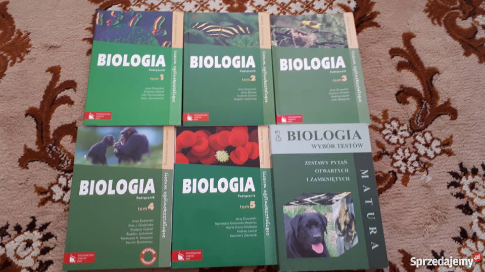 Biologia PWN tomy 15 świętokrzyskie