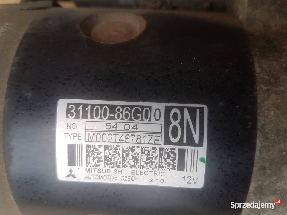 Suzuki Ignis MH 0410 rozrusznik m13a zh6 vvt 94 Układ elektryczny Legnica