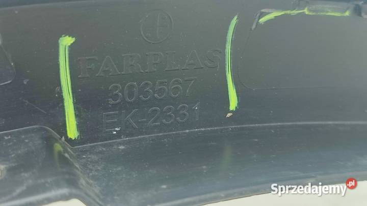 1TOYOTA CHR LISTWA NA BLOTNIK LEWA PRZOD 1621R Włoszczowa