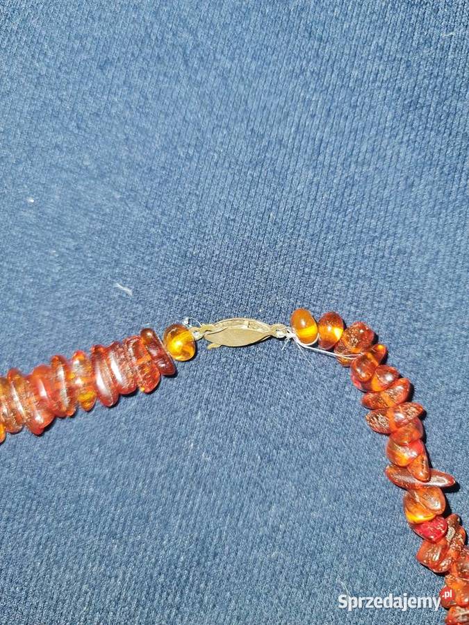 Naszyjnik Z Bursztynu Katowice Sprzedajemy pl