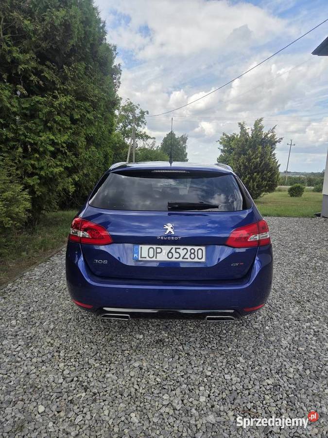 Peugeot 308 GT 20 181 niebieski 308 Chodel