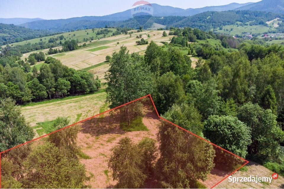 Działka rolna 1386m w malowniczej Soli Sól