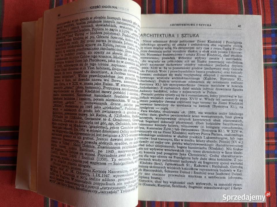 Sudety Ziemia Kłodzka i Góry OpawskieZ Kraków sprzedam