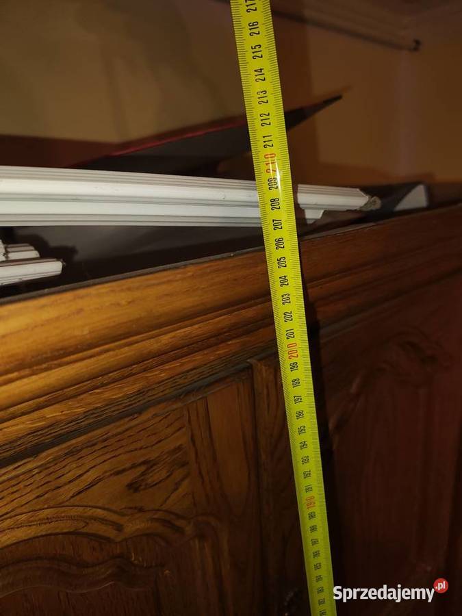 Meblościanka Duża drewniana stylowa szafka do Kawle Górne sprzedam