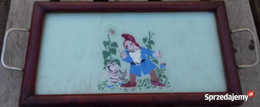 Taca drewnianoszklana Warszawa