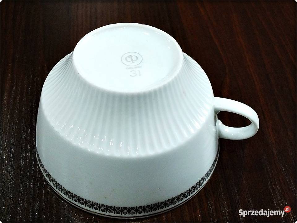 Stara Filiżanka Weisswasser Porcelana Niemcy z Żary