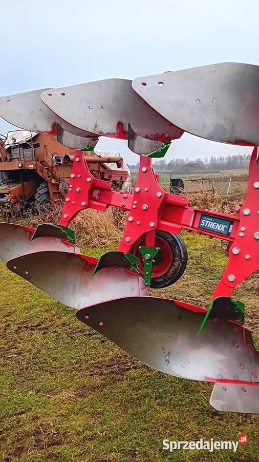 Pług obrotowy 3 skibowy Agro Masz nieuszkodzony Mykanów