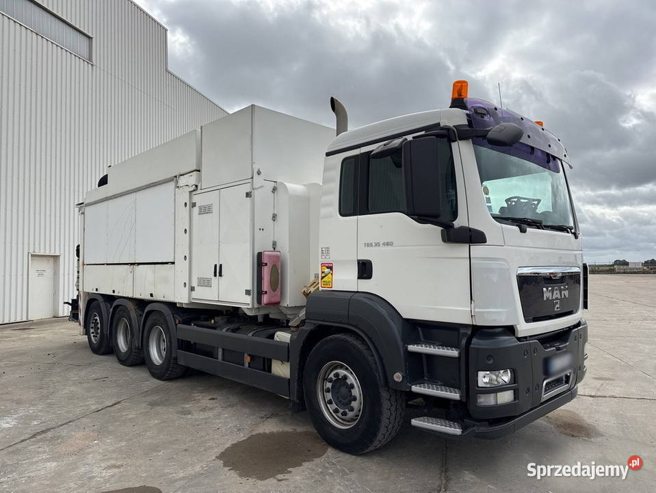 MAN TGS 35480 8x4 Koparka próżniowa MTS 4A14T pierwszy właściciel Kraków